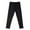 Black, variant on GYRATEDREAM Toddler Baby Girls High Waist Leggings Kids Solid Elastic Waist Soft Breathable Long Yoga Pant Children Sport Gym Athletic Workout Trousers for 4-12 Years