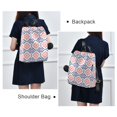 thumbnail image 6 of FORMRS Women's Travel Backpack Purse Anti-Theft Hidden Pockets Casual Shoulder Bag, Mosaic Flowers Pattern, 6 of 7