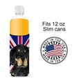 thumbnail image 4 of Gordon Setter with English Union Jack British Flag Ultra Hugger for slim cans, 4 of 6
