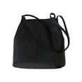 thumbnail image 1 of Bolsos Hobo para el día de la madre para mujer, bolsos de cuero, bolso bandolera de diseñador, negro, 1 of 5
