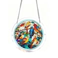 thumbnail image 2 of Acrylic Puzzles Suncatcher Stained Glass Window Hanging Decor, Sun Catcher Kit Home Decor for Window Garden Hanging, Suncatcher Kits for Women & Men Birthday Home Decor, 2 of 6
