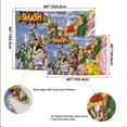 thumbnail image 4 of Tapestry for Super Smash Bros wall hanging Bedroom Dorm Wall Art Funny Backgrounds Banner Party Poster Decorations Kids Girls Teens Gifts Funny 40×60 inch, 4 of 7