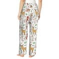 thumbnail image 3 of Naloa Cute Little Animals Print Women’s Ultra-Soft Comfy Pajama Lounge Pants with Pockets & Drawstring, 3 of 8