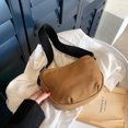 thumbnail image 3 of Estudiante de moda Monederos pequeños Bolso de mensajero de lona Bolsos casuales de gran capacidad FLhrweasw Nuevo, 3 of 9