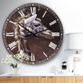 thumbnail image 2 of DesignArt Michael Jackson 14 Large Wall Clock, 2 of 2