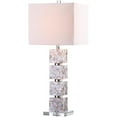 thumbnail image 4 of SAFAVIEH Raffery 29 in. H Coastal Shell Tower Table Lamp, Cream, Set of 2, 4 of 6