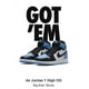 thumbnail image 1 of DS New Jo r-dan 1 Retro High OG UNC Toe (GS) Sz-6.5Y FD1437 400 W/Rec. Ships Now, 1 of 3