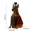 thumbnail image 3 of Dog Whiskey Decanter under $5! CQCYD Dog Shape Whiskey Decanter Bottle 320ml, High Borosilicate Glass Liquor Dispenser with Stopper, Unique Gift for Wine Lovers, 3 of 6