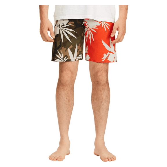 Billabong Men's All Day Airlite Boardshort, 4-Way Stretch, 19 Outseam, Red, 34