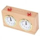 thumbnail image 4 of 2X Temporizador de Ajedrez, Reloj de Ajedrez Internacional Digital Profesional, Temporizador de Ajedrez de Conteo Descendente de Madera, Temporizador de Ajedrez Portátil, 4 of 7