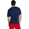 thumbnail image 2 of Speedo Men's Rash Guard Swim Shirt - (Navy, Large), 2 of 3