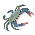 thumbnail image 3 of Modelo De Cangrejo, Plástico De Plástico De Plástico Juguete Marino Animal Para Niños Accesorios Educativos, 3 of 7