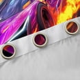 thumbnail image 4 of Castle Fairy Sport Car Curtains Pack of 2 (42x84 Each),Speed Race Car Curtains Blackout, 4 of 6