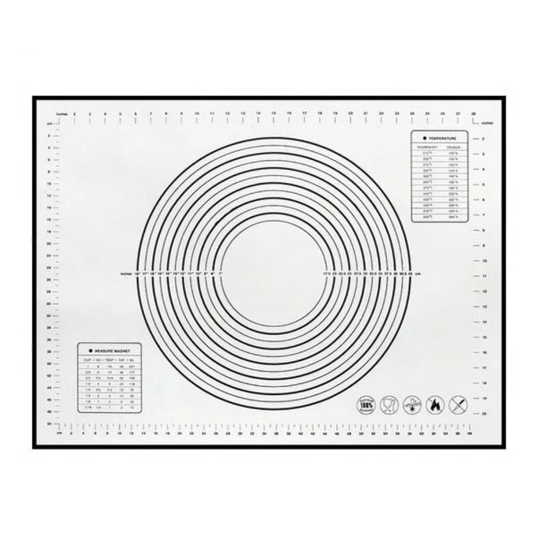 1 Uds. Estera de silicona para hornear con escamas almohadilla de masa amasadora esterilla para masa antiadherente revestimiento de horno accesorios para hornear