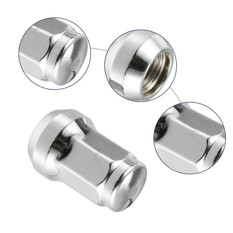 Unique Bargains 1 Set M12x1.5 Car Wheel Heptagon Lug Nut