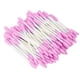 thumbnail image 4 of 100 piezas de maquillaje hisopo de doble punta desechable colorido doble puntas de precisión hisopos de algodón hisopo cosmético para mujeres rosa, 4 of 8