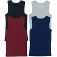 thumbnail image 2 of ToBeInStyle Boy's Pack of 4 Tank Tops - Ribbed Essentials - Size 16, 2 of 7