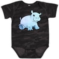 thumbnail image 3 of Inktastic Cute Baby Hippo Boys or Girls Baby Bodysuit, 3 of 5