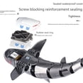 thumbnail image 3 of Tiburón de control remoto inalámbrico con simulación de 2,4 g, columpio biónico eléctrico, maquinaria acuática, juguetes acuáticos para niños, 3 of 5