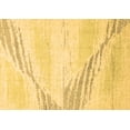 thumbnail image 1 of Ahgly Company Indoor Rectangle Abstract Brown Modern Area Rugs, 2' x 4', 1 of 4