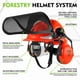 thumbnail image 2 of Casco GREEN DEVIL para motosierra con protector facial 4 en 1 y orejeras, 2 of 6
