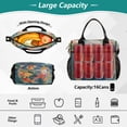 thumbnail image 2 of FORMRS Insulated Lunch Bag for Work School Unisex Large Capacity Cooler with Shoulder Strap, Green Goldfish, 2 of 6