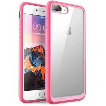 iPhone 7 Plus Case, iPhone 8 Plus Case, SUPCASE Unicorn Beetle Style Premium Hybrid Protective Clear Case for Apple iPhone 7 Plus 2016 / iPhone 8 Plus 2017(Pink)