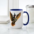 thumbnail image 4 of CafePress - A Giant Owl Through A Moonlit Sky - 15 oz Ceramic Large White Novelty Mug, 4 of 4