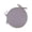 Light gray, variant on Round Chair Cushion Cozival 38cm Round Non-Slip Dining Chair Cushion with Ties - 1.8cm Thin Sponge Stool Pad - All-Season Seat for Round Stools - Stool Pad with Ties, Navy Blue