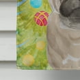 thumbnail image 4 of Fawn Pug Christmas House Flag, 4 of 4