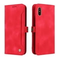 thumbnail image 4 of Nalacover For iPhone X/XS Wallet case 【RFID Blocking】【Slide Pocket Slot】,Credit Card Holder Flip Folio Book PU Leather Protective Cover Women Men For iPhone X/XS, red, 4 of 14