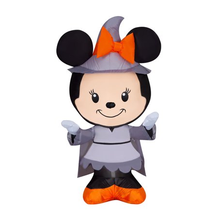 Airblown Inflatables Halloween Stylized Minnie as Witch Disney