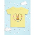 thumbnail image 3 of Bunny With Floral Wreath T-Shirt Infant -Image by Shutterstock,  18 Months, 3 of 4