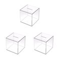 thumbnail image 2 of Baohd Coins Bank Large Capacity For Easy Money Management Money Box For Adults And Children Plastic Transparent Money Box 2cm*12cm 240G 3Set, 2 of 6