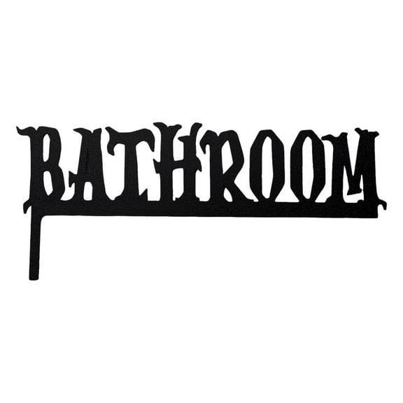 Tkrady Bathroom Door Topper, Spooky Bathroom Over The Door Sign, Door Topper Sign, Housewarming Gifts