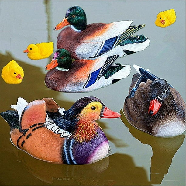 resin ducks for the garden