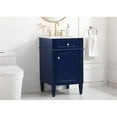 thumbnail image 2 of 21 inch single bathroom vanity in blue, 2 of 8