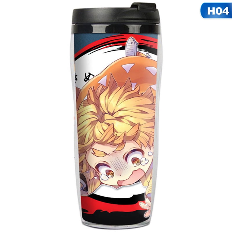 SHIYAO New Fashion 400ML Anime Demon Slayer Stainless Steel Thermos Cup