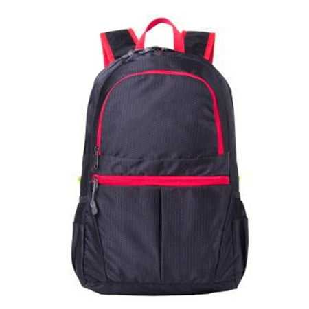 Unisex Ultralight Nylon Backpack Sport Bag Portable Folding Shoulders Bag for Traveling Hiking Backpacking