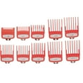 thumbnail image 1 of Guide Comb, Replacement Hair Guide Comb Hair Cutting Guide Comb Electric Hair Clipper Guide Comb  for Salon for Home Gold,Red, 1 of 8