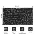 thumbnail image 5 of Math Equations Chemistry Structures Black Pattern Door Rugs,Washable Non Slip Door Mats Indoor,Decorative Door Mats,Entry Mat Indoor for Entrance,Bedroom,Kitchen,Bathroom,17"x30", 5 of 6