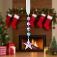 thumbnail image 4 of hulanddfd Christmas Crystal Ornaments for Christmas Tree Decorations, Hanging Acrylic 3.9 in Christmas Ornaments with Drop Pendants for Xmas Tree Winter Party Decor, 4 of 6