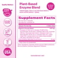 thumbnail image 6 of Pink Stork Digestive Enzymes for Women Supports Digestion Gut Health Bloating, 13 Enzymes, Vegan 60 Capsules, 6 of 8