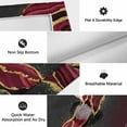 thumbnail image 6 of Red Marble Outdoor Rug for Patio/Deck/Porch, Non-Slip Large Area Rug 5 x 7 Ft, Gold Abstract Vintage Modern Ombre Art Indoor Outdoor Rugs Washable Area Rugs, Reversible Camping Rug Carpet Runner, 6 of 8
