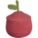 thumbnail image 1 of Cesta de almacenamiento para bebé de cuerda de algodón con tapa, cesta decorativa pequeña para habitación de niños, sala de estar, cosméticos, 1 of 4