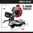 thumbnail image 2 of Sierra Ingletadora Deslizante 1400 W Disco 8, 2 of 9