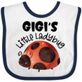 thumbnail image 3 of Inktastic Gigi's Little Ladybug Boys or Girls Baby Bib, 3 of 4