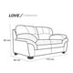 thumbnail image 4 of Love Seat de Piel Genuina ConfortoPiel  Genova Terracota, 4 of 4