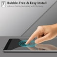 thumbnail image 4 of 2 Pack Screen Protector for Samsung Galaxy Tab A9 Plus 11 Inch 5G 2023, Case Friendly/High Definition/9H Hardness Tempered Glass Clear Film for Samsung Tablet A9+ 11'' (SM-X210/X216/X218), 4 of 6