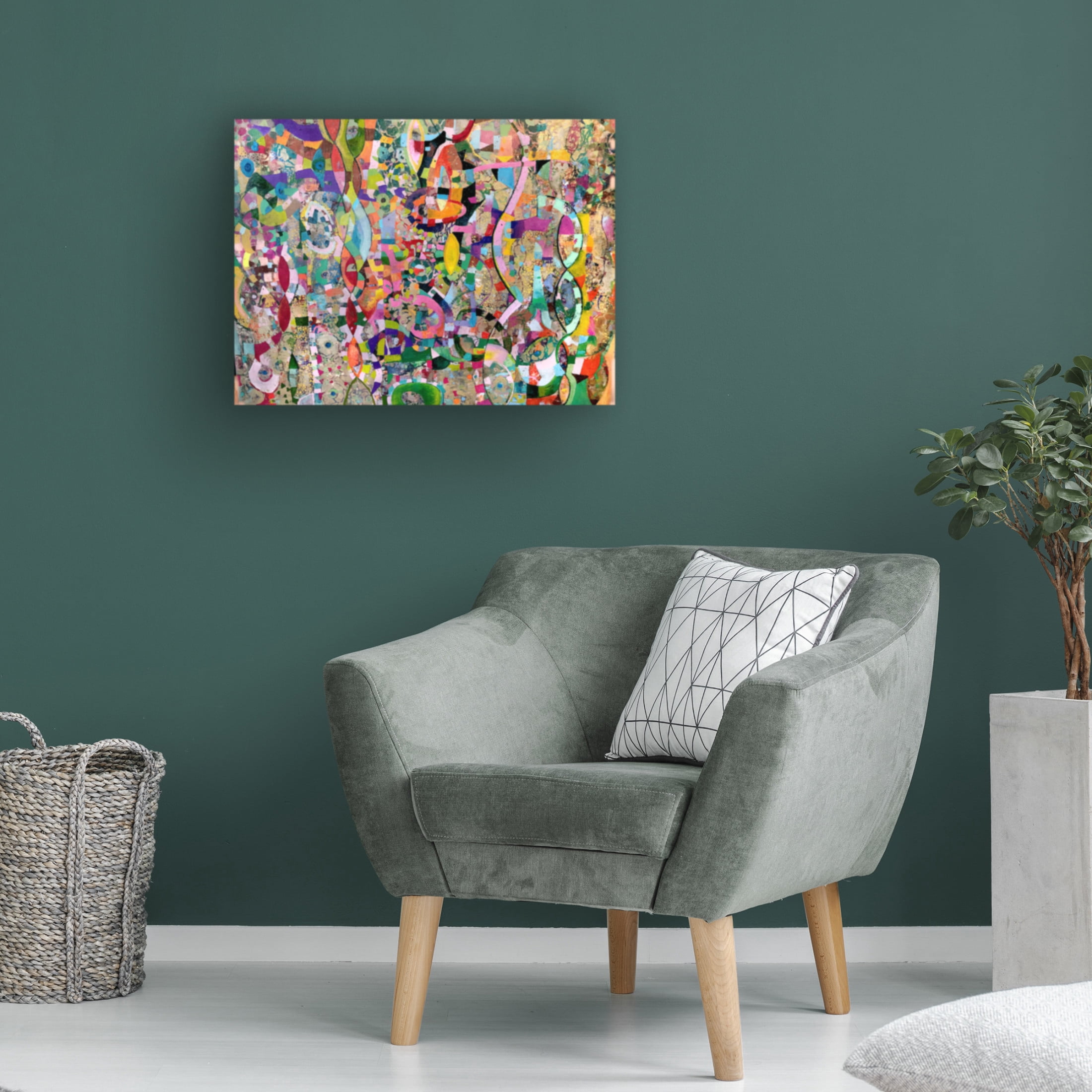 Trademark Fine Art Alise Loebelsohn Moving up Canvas Wall Art